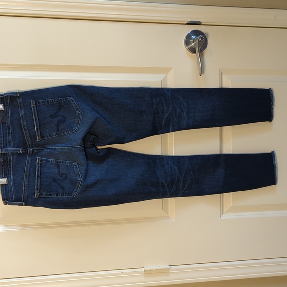 AG-ED Denim The Farrah Skinny Ankle High Rise Jeans Sz 28R - Picture 11 of 14